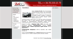 Desktop Screenshot of buranyi-auto.hu