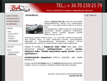 Tablet Screenshot of buranyi-auto.hu